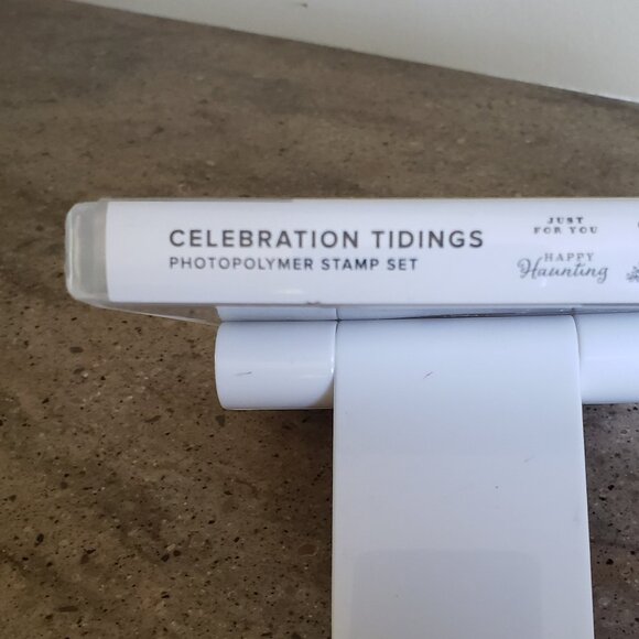 Stampin' Up! 'CELEBRATION TIDINGS' Photopolymer Stamp Set (Used) - Picture 6 of 7